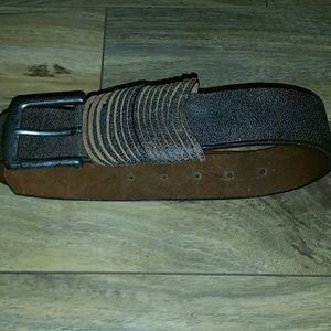 Distressed Leather Belt